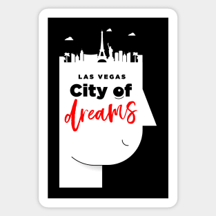 Las Vegas City of Dreams Sticker